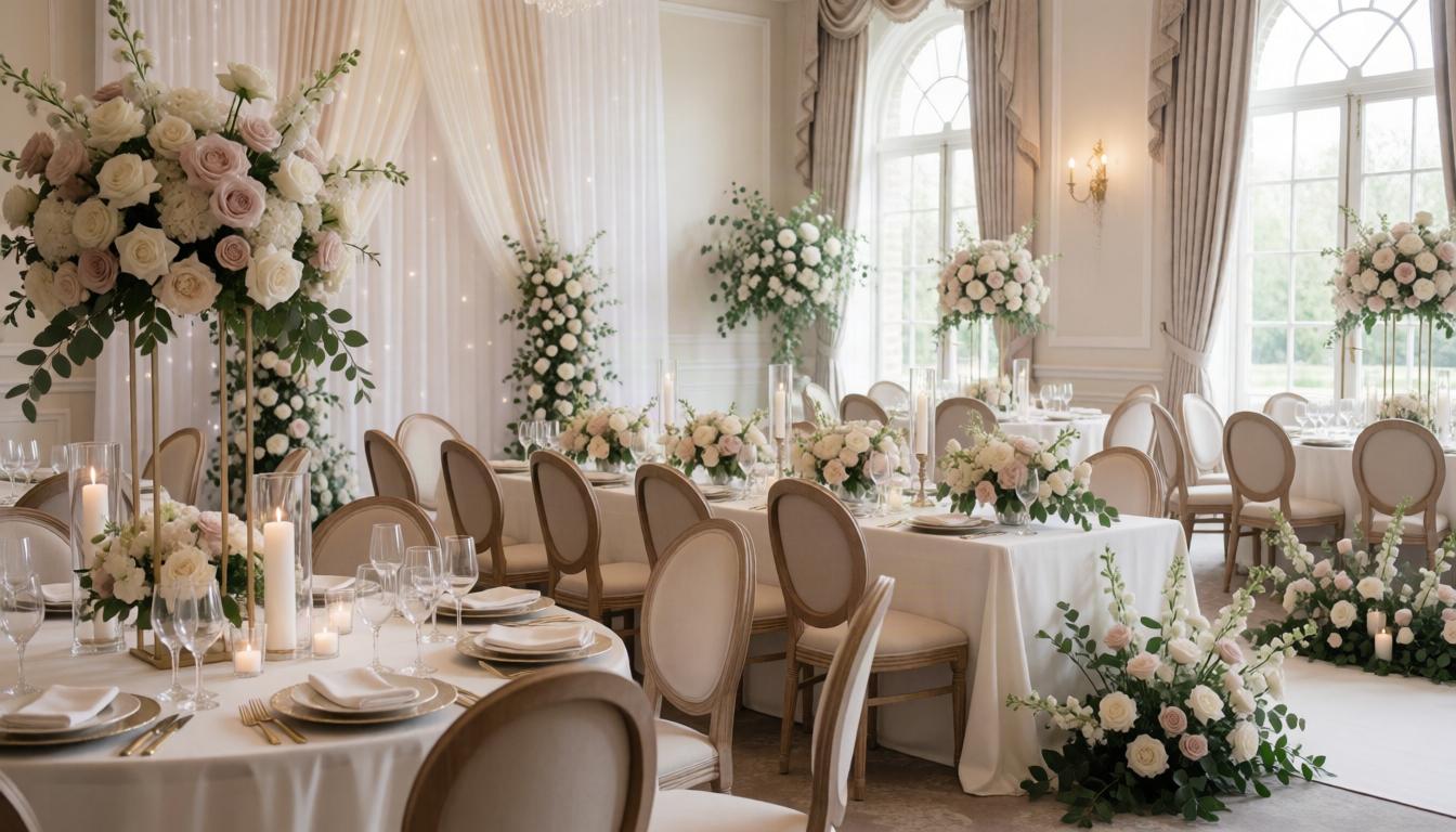 Large wedding floral projects