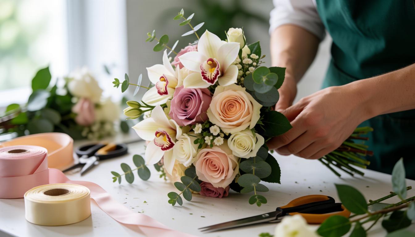 Bridal bouquet design